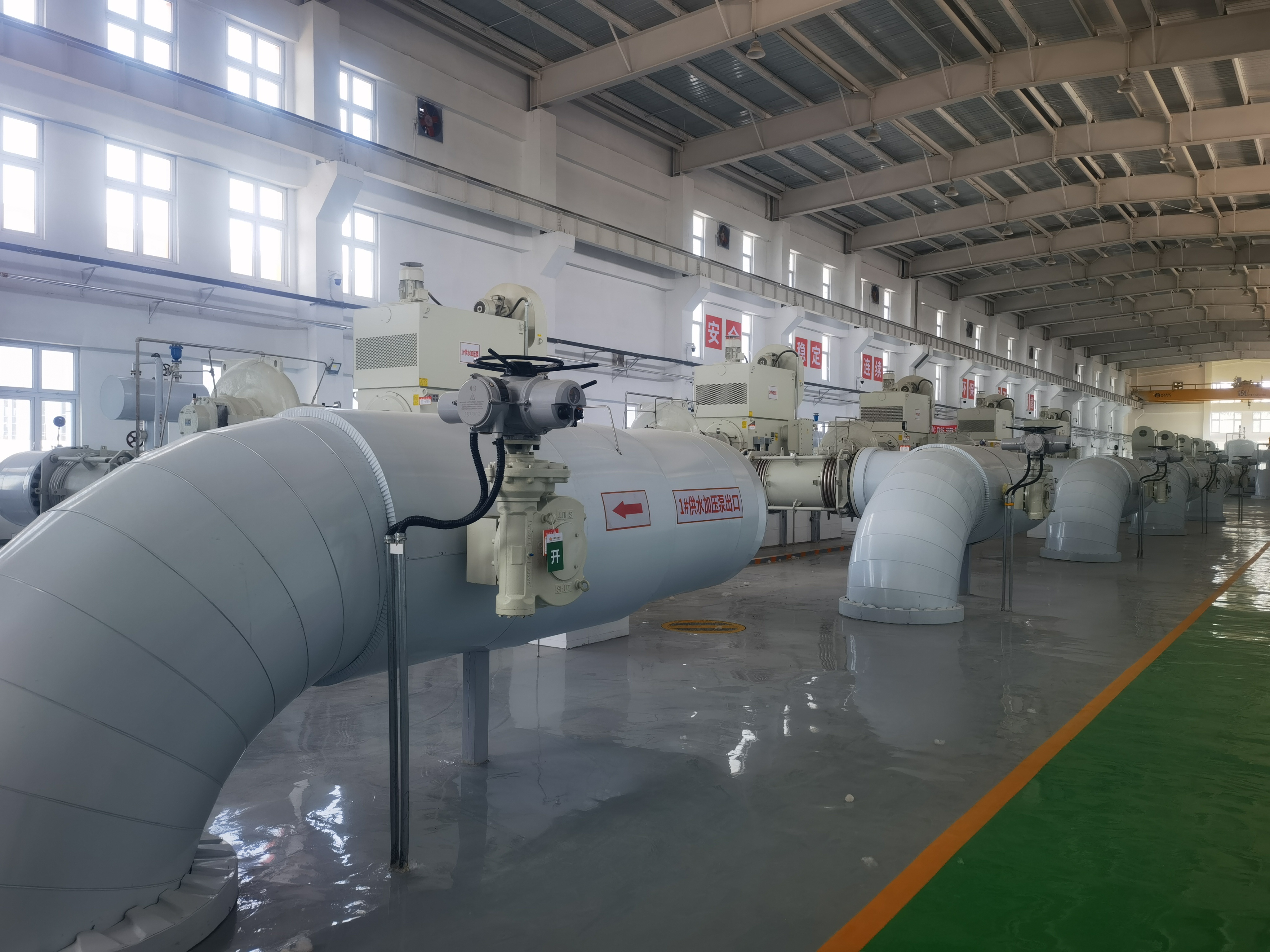 tqb谈球吧龙山中继泵站荣获“2023年度华东优质安装工程奖”